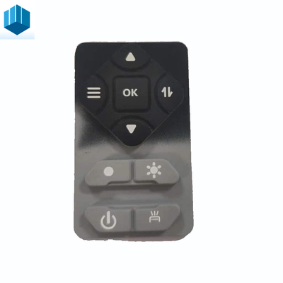 黒いリモート・コントロール ボタンの射出成形プロダクト ABS/カスタマイズ可能